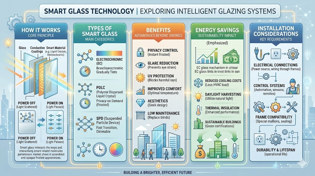Smart Glass Technology: What It Is & When It Makes Sense