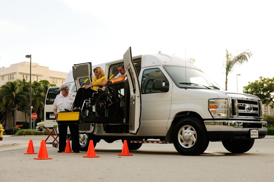 Mobile auto glass service van parked at a Houston residential location for windshield replacement